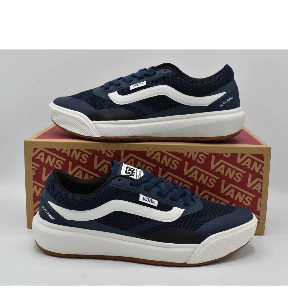 Vans Women Size 8.5 MTE Ultrarange 2.0 RW Dress Blues Lace Up Sneakers Shoes